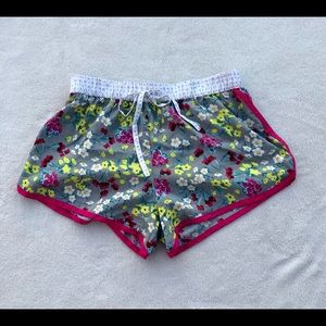 Love to Lounge Shorts Sleep Pajama Short Floral Drawstring